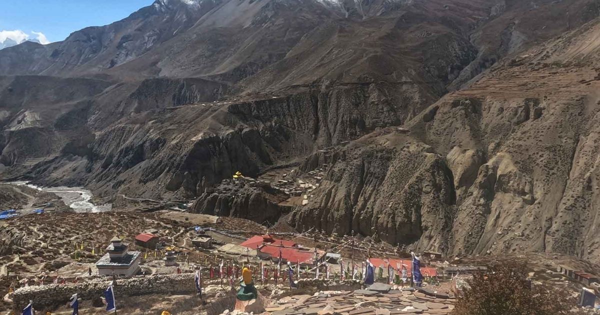 Phu Village from Monastery
